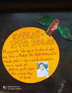 Biografía de Margarita Salas, la bioquímica que da nombre a nuestro centro.