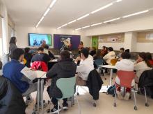 INAUGURACIÓN DEL AULA PROFESIONAL DE EMPRENDIMIENTO, APE EN EL IES NEWTON-SALAS